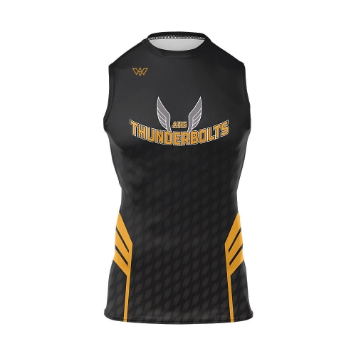 Custom Men Fitted Sleeveless Tank