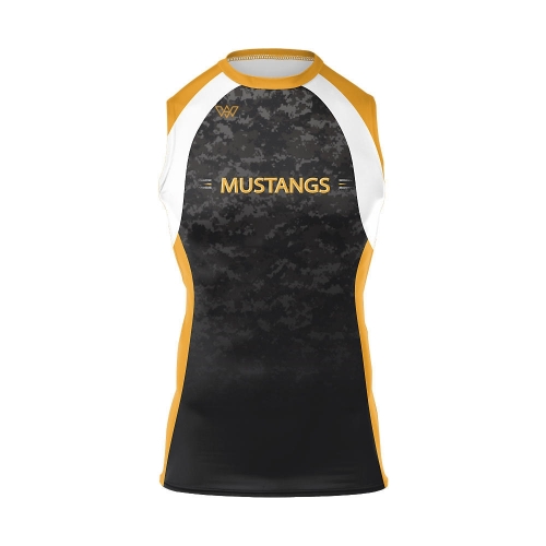 Custom Men Fitted Sleeveless Tank