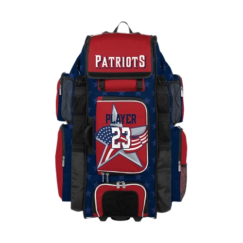 Custom Superpack XL Rolling Bat Bag