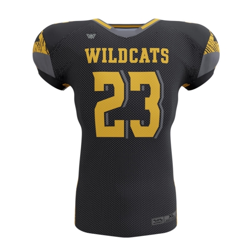 100 Series Medallion Collar Football Jersey